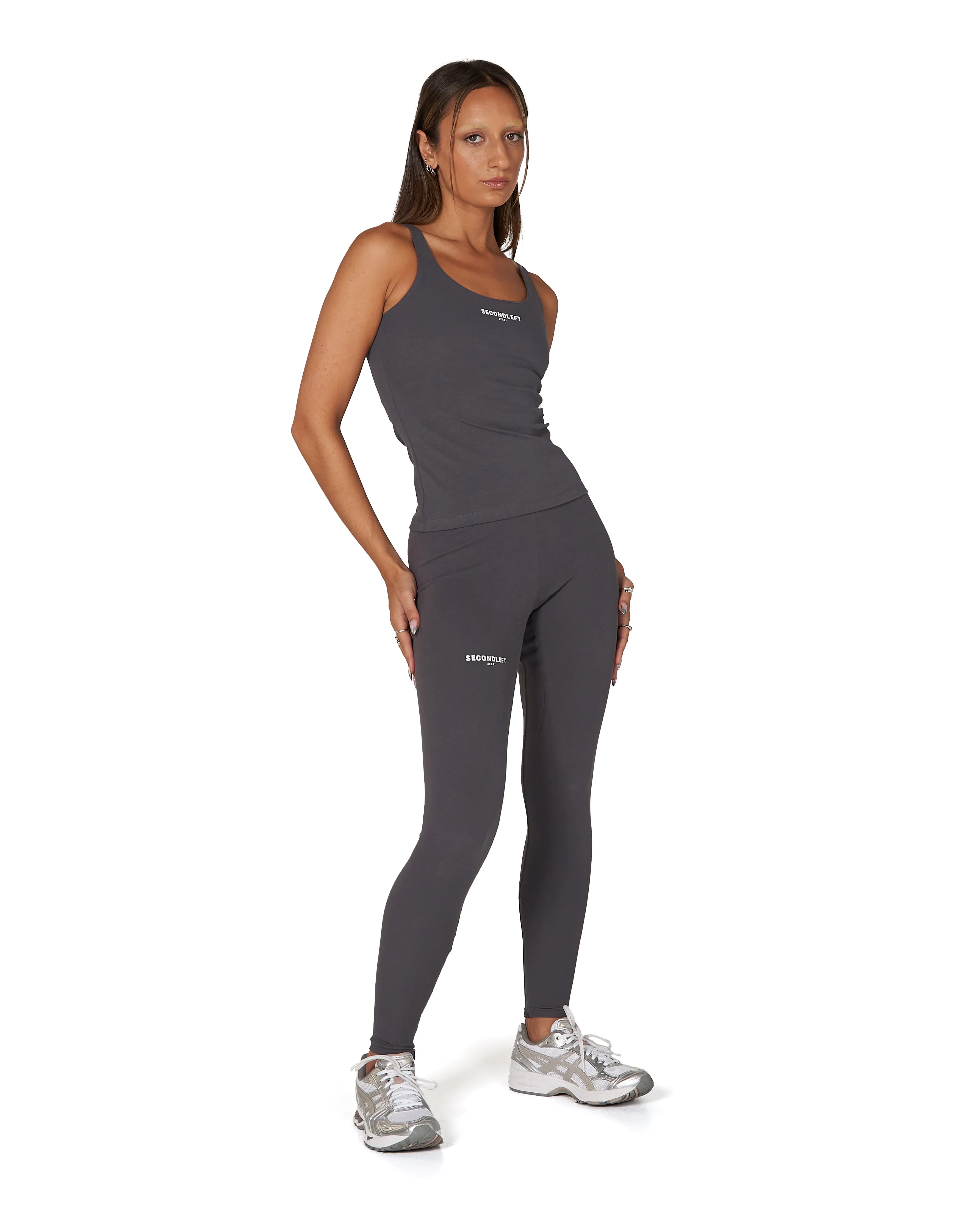 SL BW Scoop Tank Storm - Grey