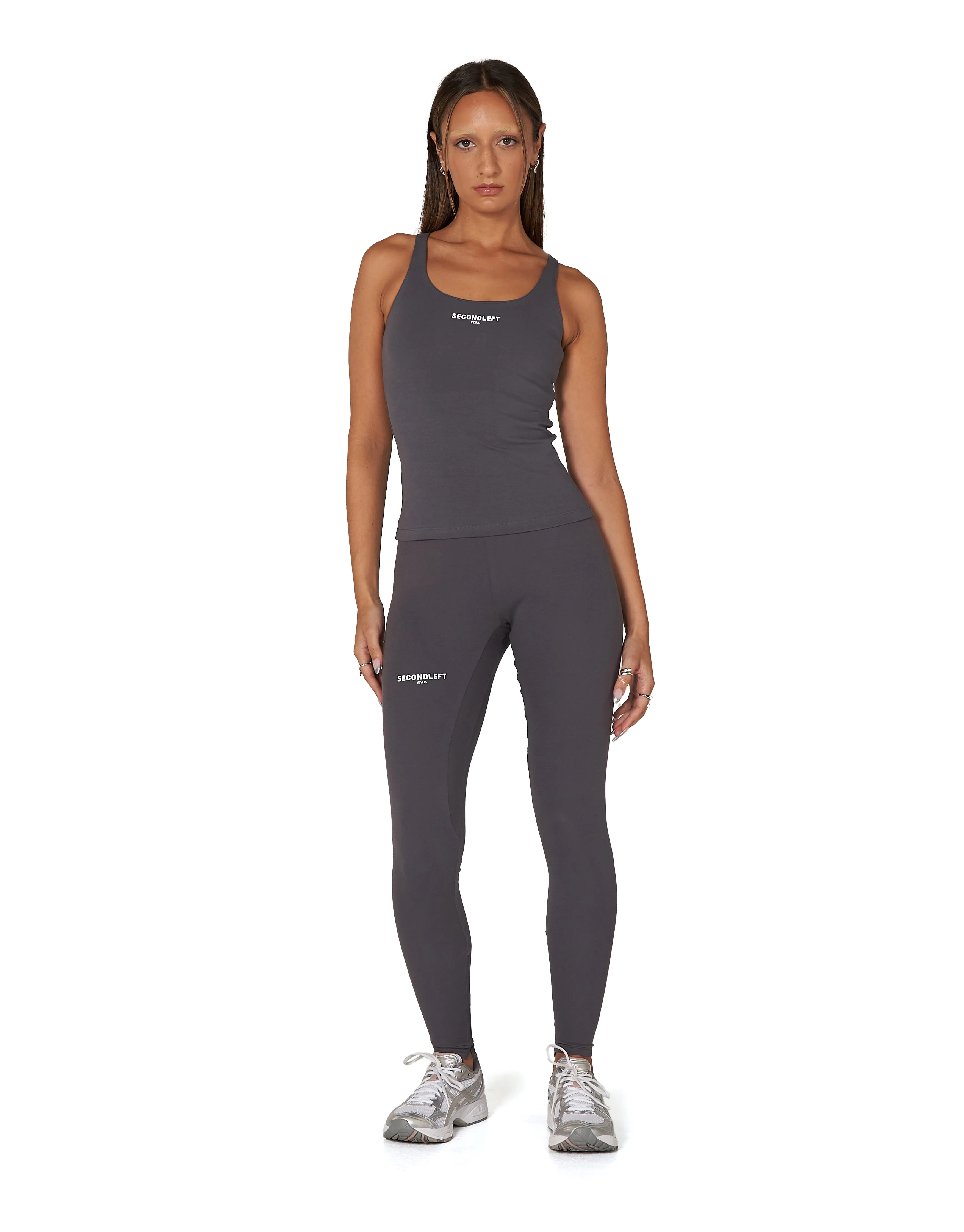 SL BW Scoop Tank Storm - Grey
