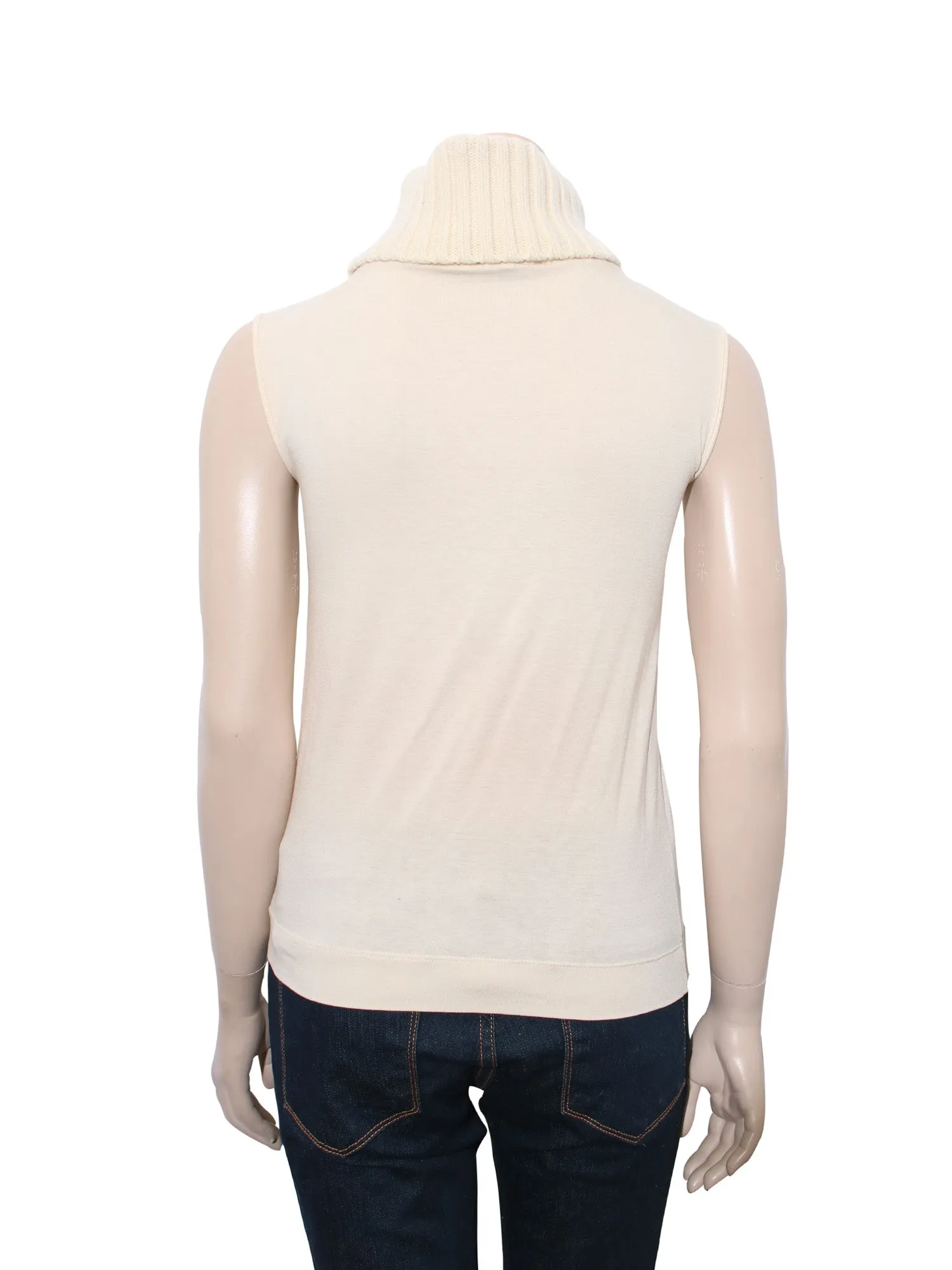 Sleeveless Turtleneck
