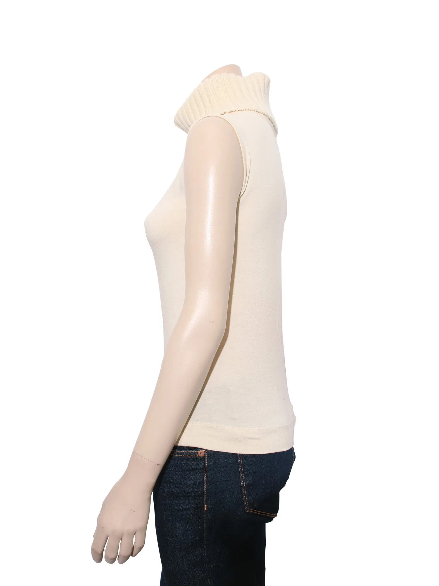 Sleeveless Turtleneck