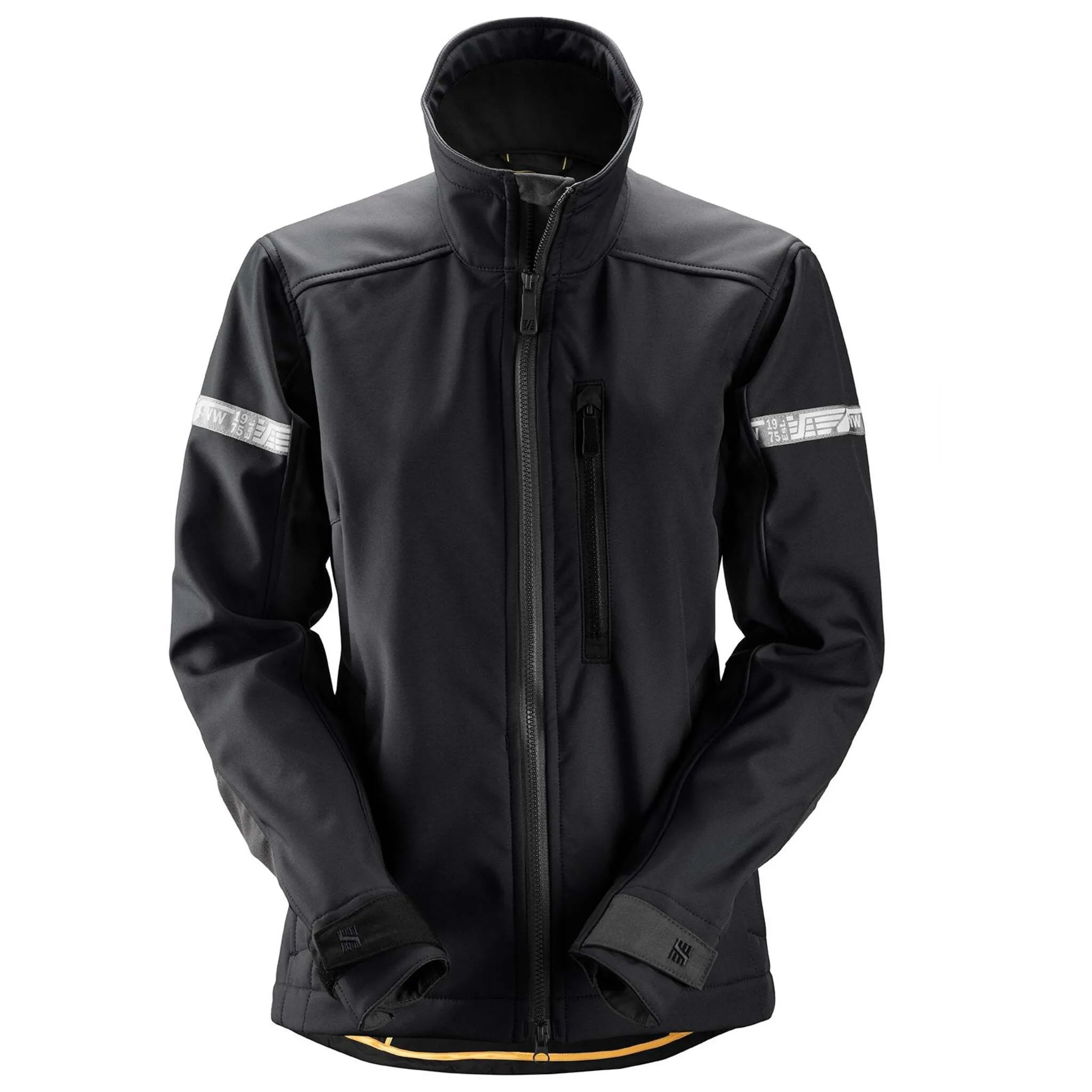 Snickers Workwear Woman's Softshell Work Jacket AllroundWork Fleece Lined Reflective Sizes XS-2XL