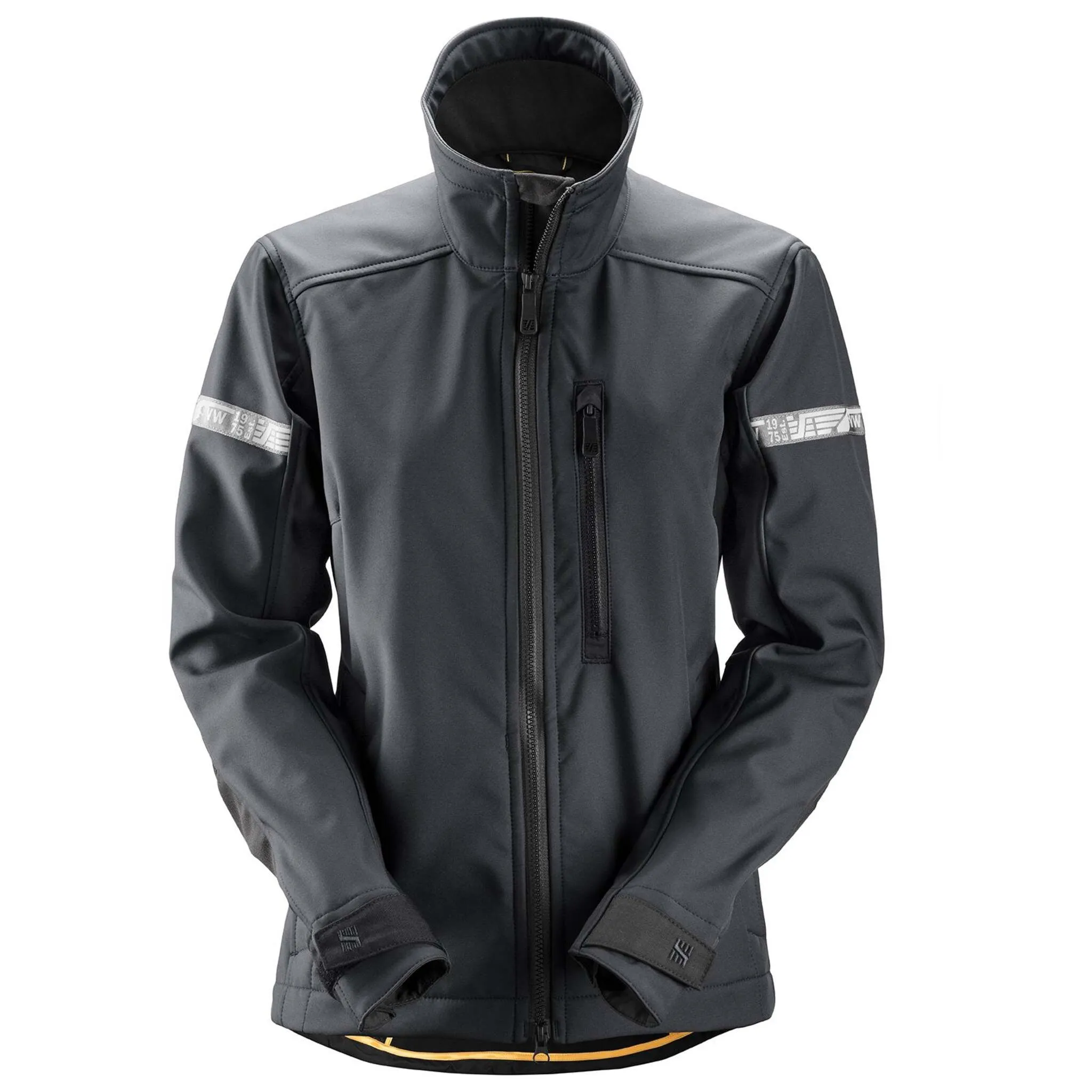 Snickers Workwear Woman's Softshell Work Jacket AllroundWork Fleece Lined Reflective Sizes XS-2XL