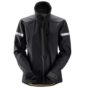 Snickers Workwear Woman's Softshell Work Jacket AllroundWork Fleece Lined Reflective Sizes XS-2XL