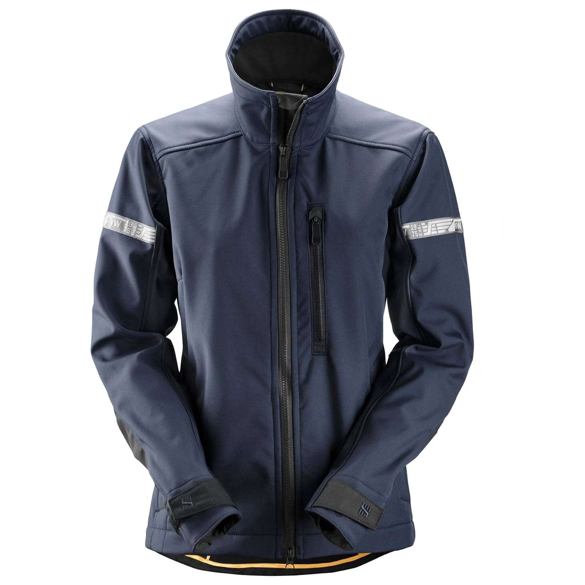 Snickers Workwear Woman's Softshell Work Jacket AllroundWork Fleece Lined Reflective Sizes XS-2XL
