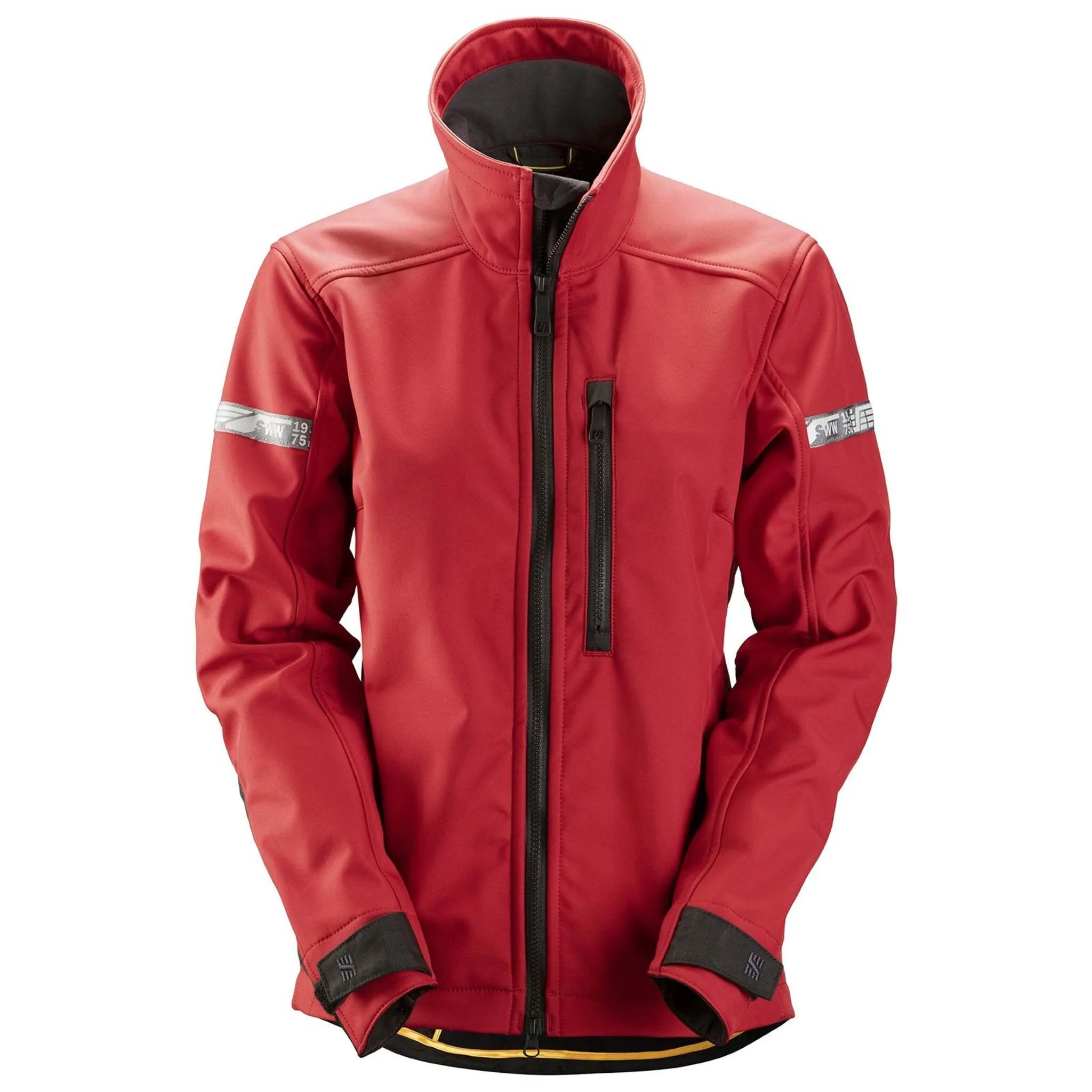 Snickers Workwear Woman's Softshell Work Jacket AllroundWork Fleece Lined Reflective Sizes XS-2XL
