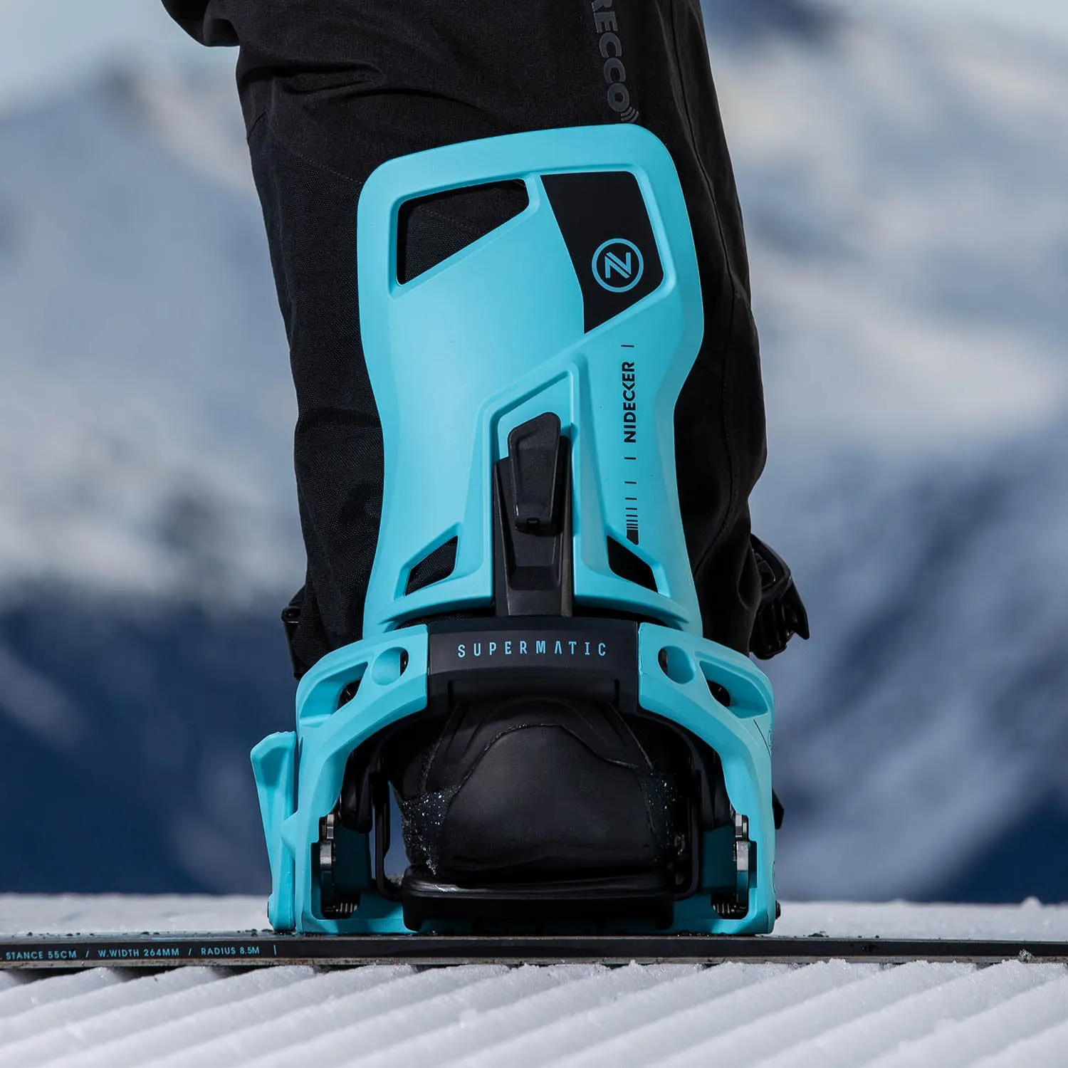Supermatic Snowboard Bindings 2025
