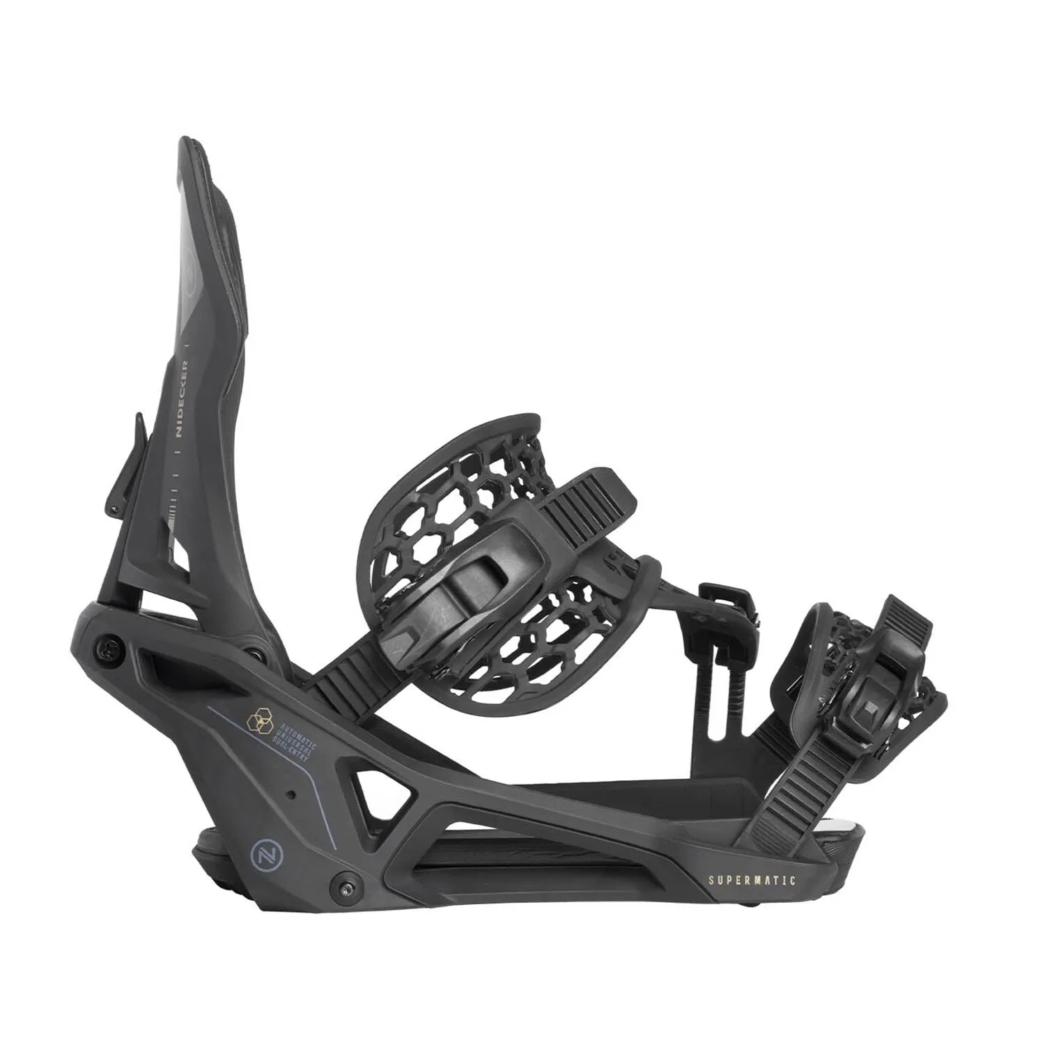 Supermatic Snowboard Bindings 2025