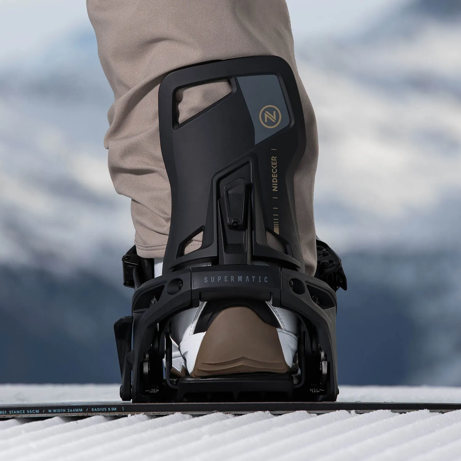 Supermatic Snowboard Bindings 2025
