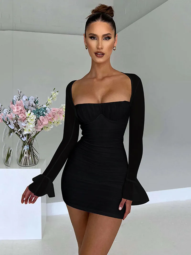 TastyHottie - Doris Backless Sexy Mini Dress
