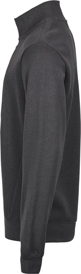 Tee Jays Men's Interlock Half Zip Sweatshirt | Heavyweight Cotton Blend | 3 Colours | S-3XL