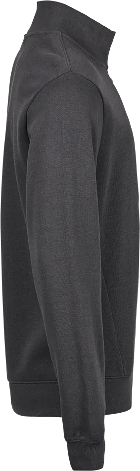 Tee Jays Men's Interlock Half Zip Sweatshirt | Heavyweight Cotton Blend | 3 Colours | S-3XL