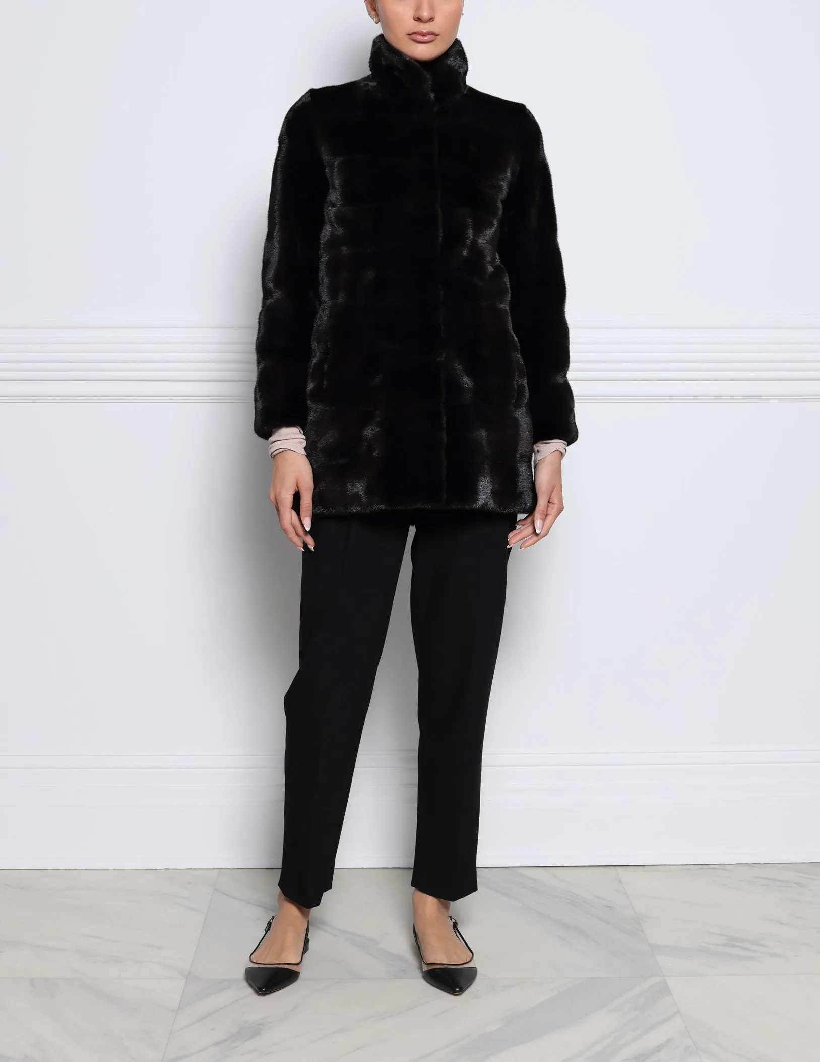 The Haven Mink Fur Coat