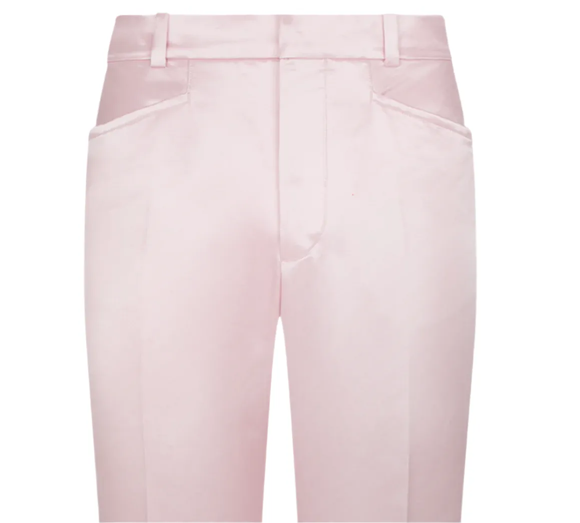 Tom Ford Womens Wallis Flared Pants In Pink