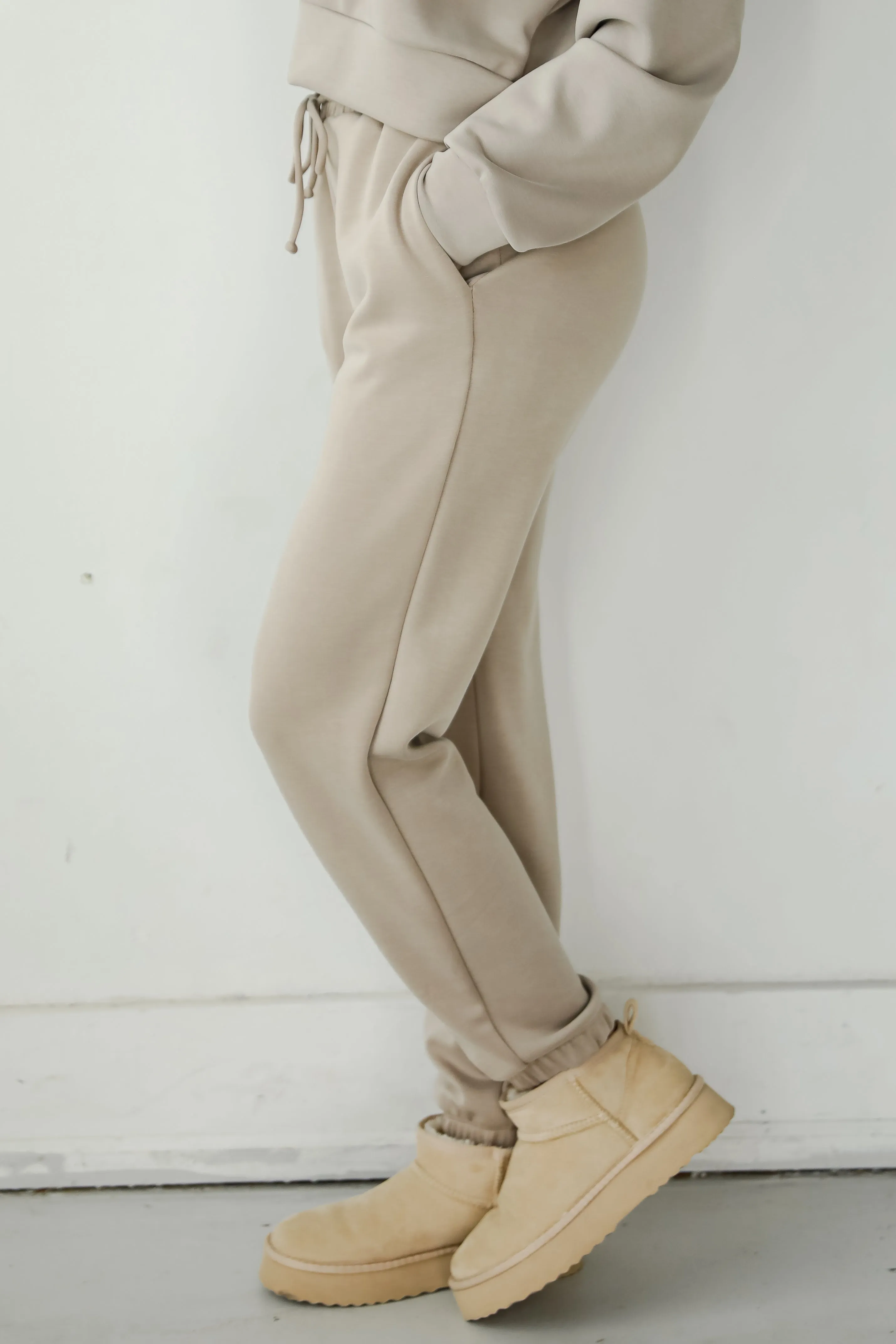 Ultra Air Soft Taupe Joggers