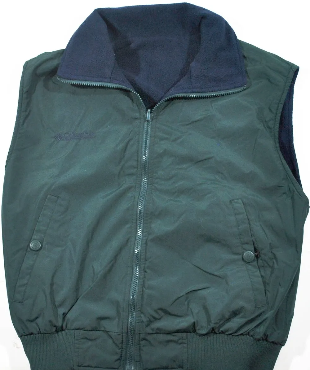 Vintage Columbia Vest Reversible Size Small