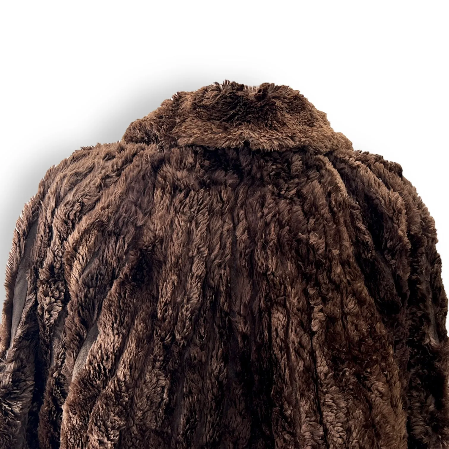 Vintage Shaved Mink Fur Coat