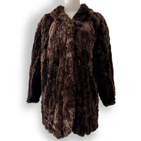 Vintage Shaved Mink Fur Coat