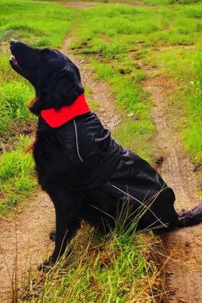 Waterproof Dog Jacket/Coat with Fleece Lining, Reflective Strips