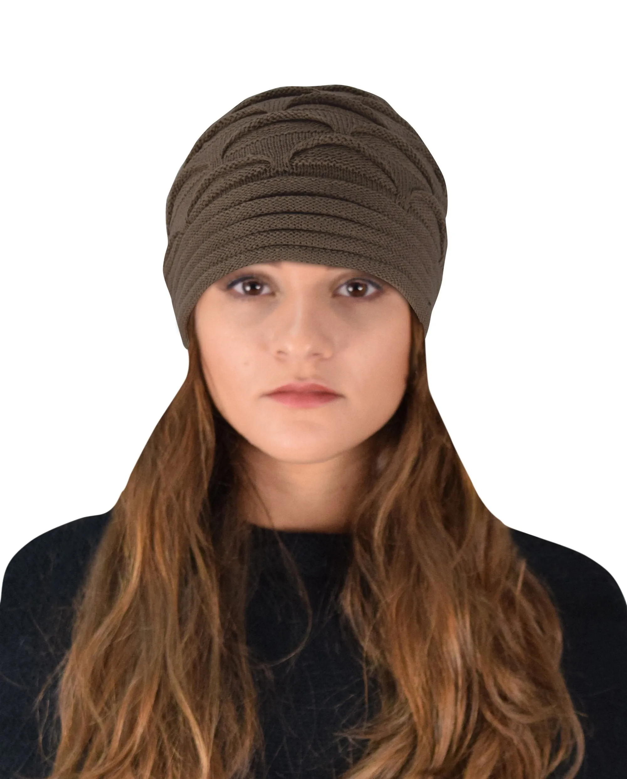 Winter Warm Soft Knitted Baggy Beanie Slouchy Hat Skull Cap