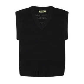WOODBIRD - STRUCTURE VEST BLACK