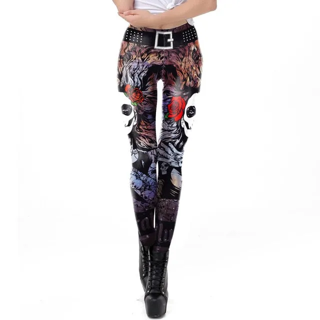 [You're My Secret] New Leggins For Women kout Party Ankle Pant