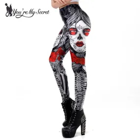 [You're My Secret] New Leggins For Women kout Party Ankle Pant