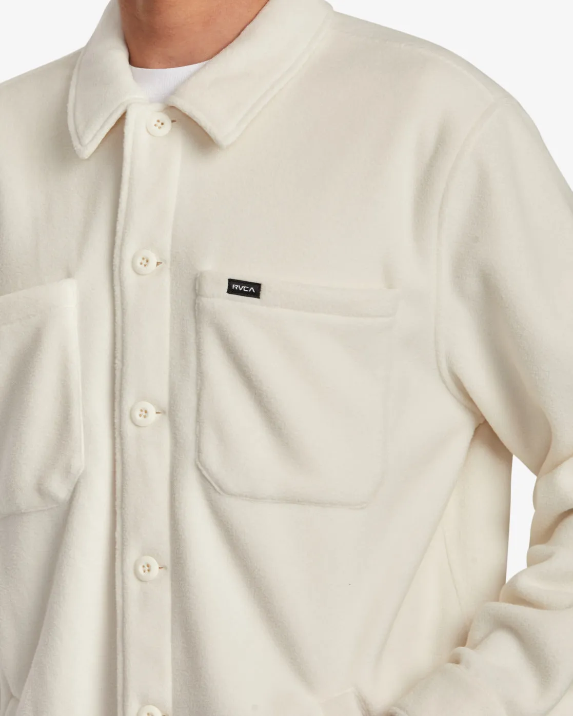 Yukon Hi Pile Fleece Shirt Jacket - Natural