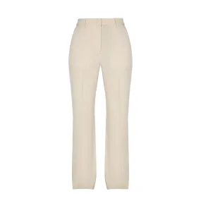 ZIP LEG PANTS - OFF WHITE