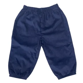 Zuccini Adam Banded Pants, Navy Corduroy
